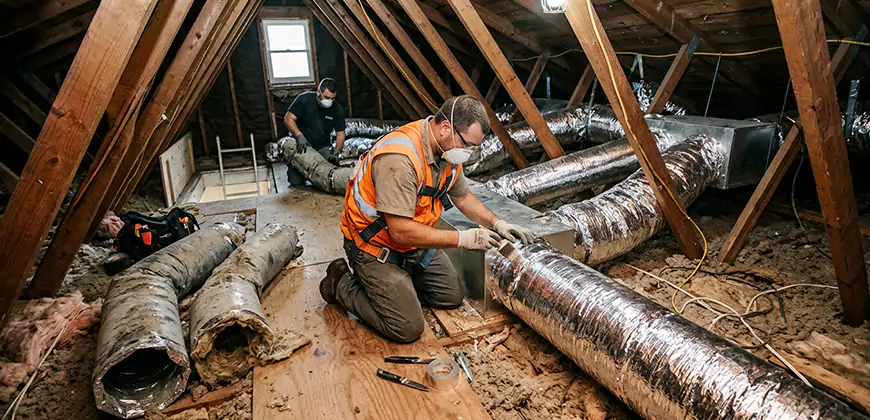 AC Duct Replacement in Escondido