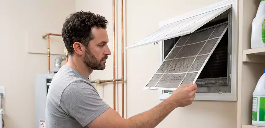 AC Filter Cleaning in Escondido