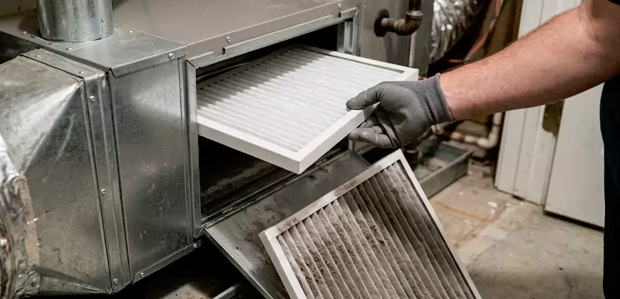 Window and Split Unit Filter Cleaning in Escondido