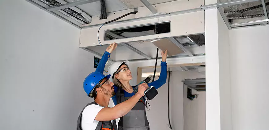 Duct Insulation and Condensation Repair in Escondido