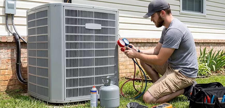 Emergency Air Conditioning Retrofit in Escondido