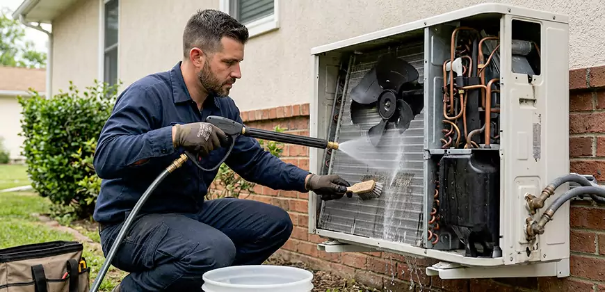 Furnace Tune-Up and Duct Cleaning in Escondido