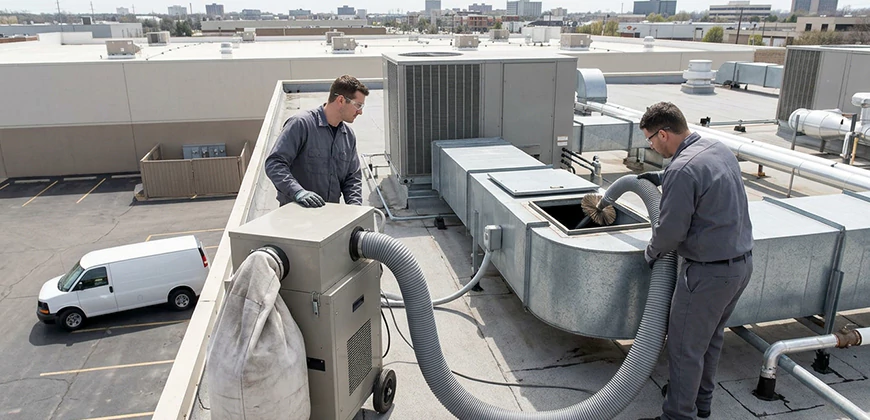 Commercial and Industrial Duct Cleaning in Escondido